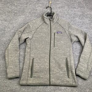 Patagonia Better Sweater Full Zip Fleece Jacket Gray Heather STY25527 Mens Small